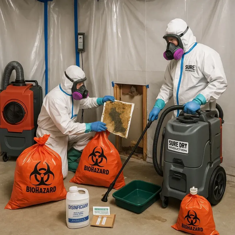Contaminated Water Handling Protocols process in Hemphill County, TX